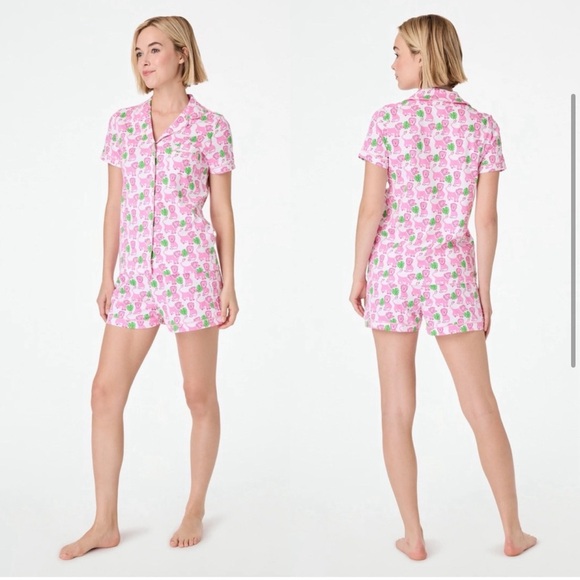 Roller Rabbit Leo The Lion Polo Pajamas - Picture 3 of 6